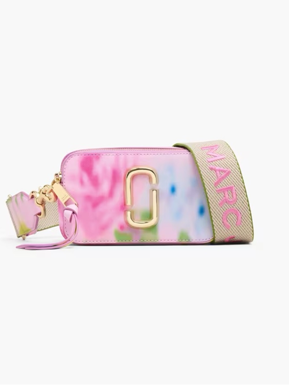 MARC JACOBS THE BLURRED FLORAL SNAPSHOT CROSSBODY BAG PERFECT CONDITION!!
